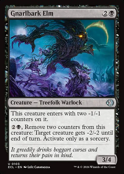 Gnarlbark Elm | Inglés | NM | ECL