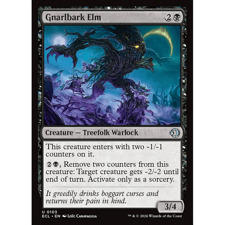 Gnarlbark Elm | Inglés | NM | ECL 1