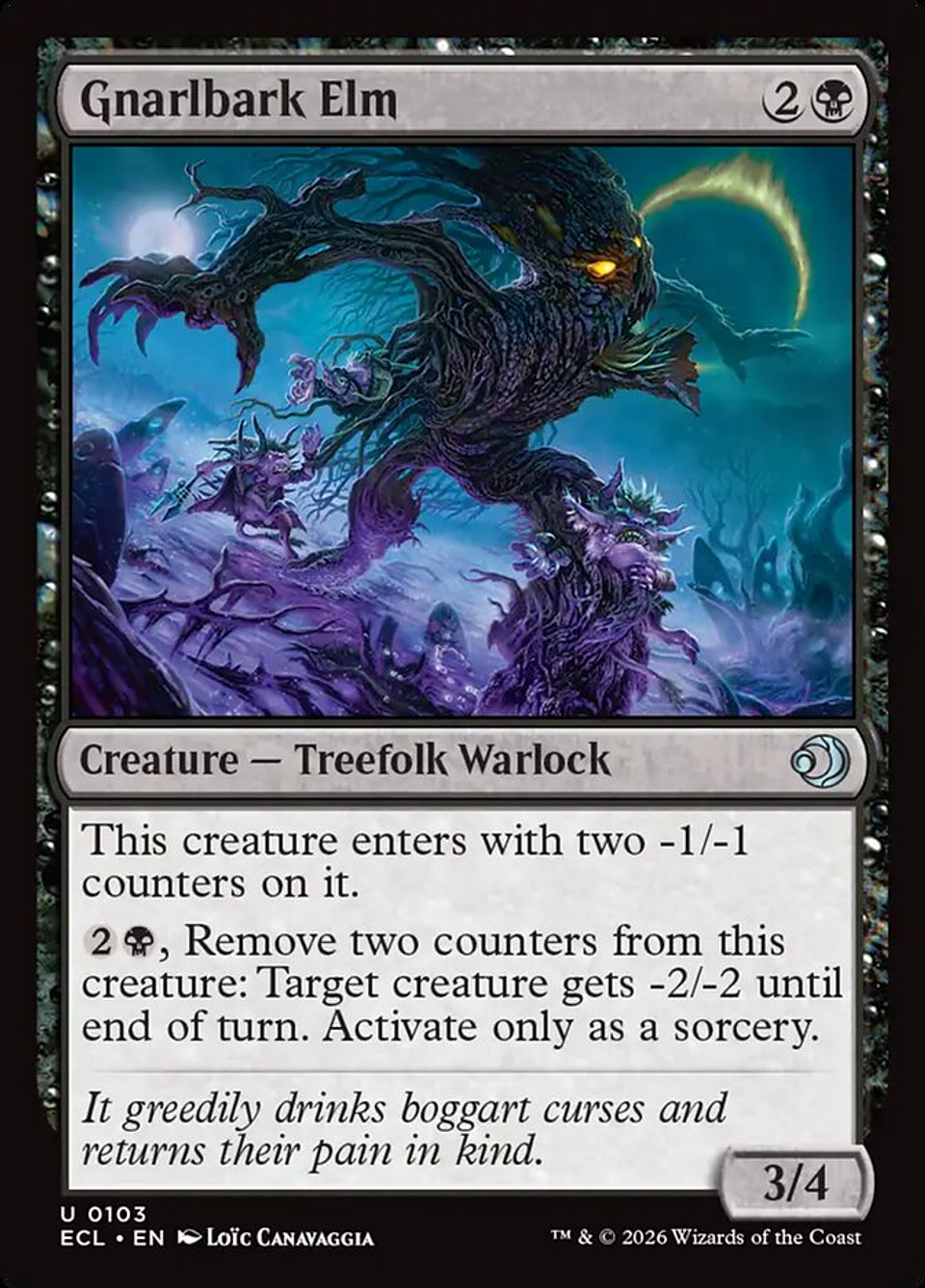 Gnarlbark Elm | Inglés | NM | ECL 1