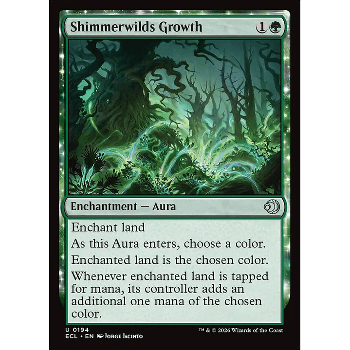 Shimmerwilds Growth (foil) | Inglés | NM | ECL 1