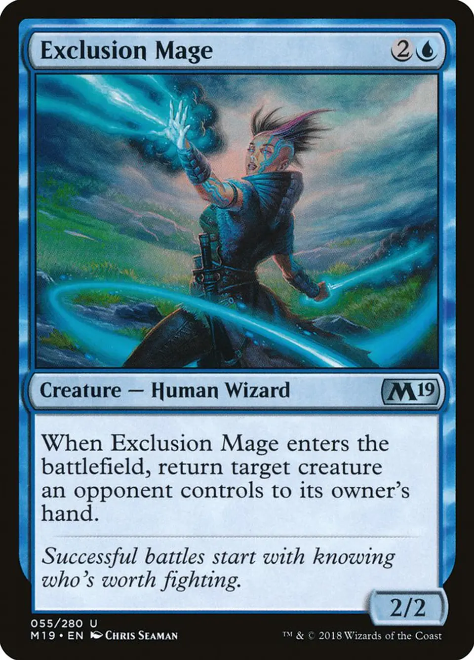 Exclusion Mage | Español | NM | M19 1