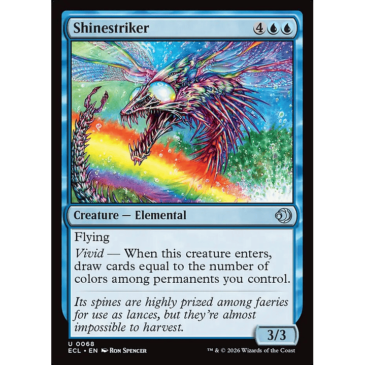 Shinestriker (foil) | Inglés | NM | ECL 1