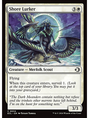 Shore Lurker (foil) | Inglés | NM | ECL