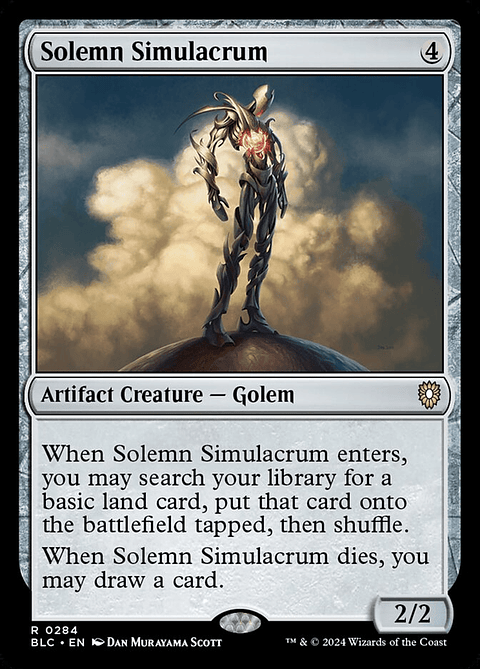 Solemn Simulacrum | Inglés | NM | BLC