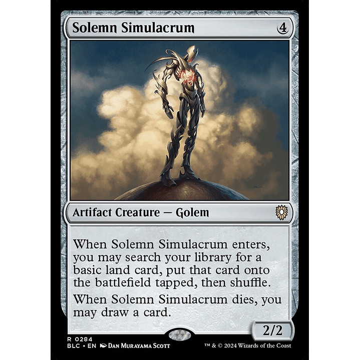 Solemn Simulacrum | Inglés | NM | BLC 1