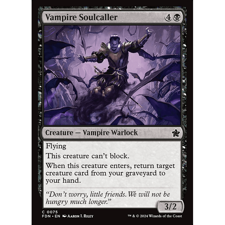 Vampire Soulcaller | Inglés | NM | FDN 1