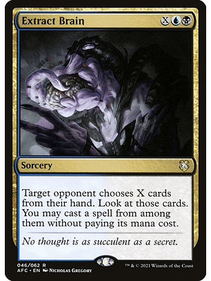 Extract Brain | Inglés | NM | AFC