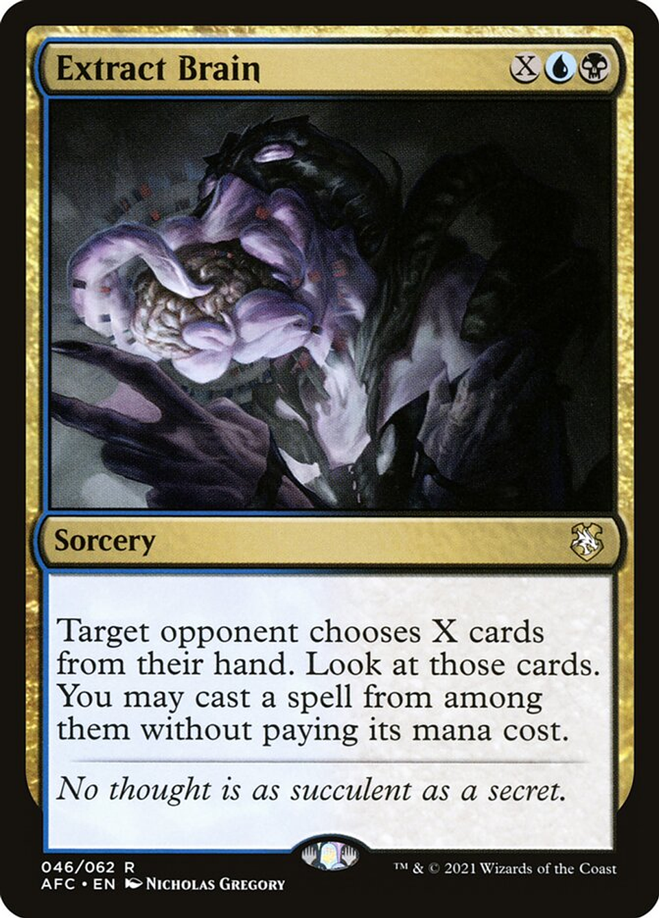 Extract Brain | Inglés | NM | AFC 1