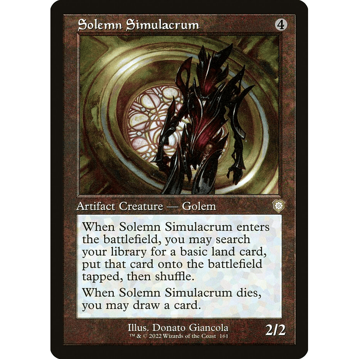 Solemn Simulacrum (Retro Frame) | Inglés | NM | BRC 1
