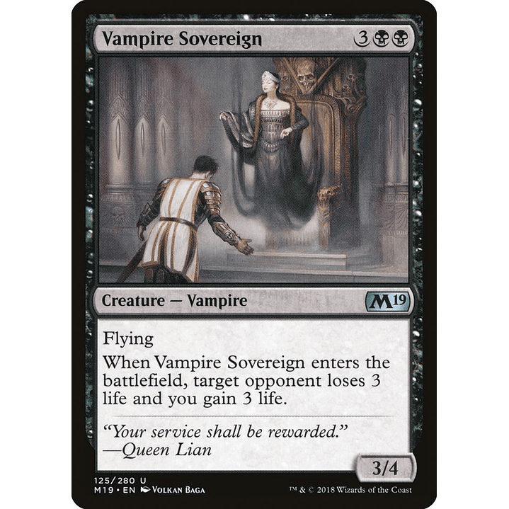 Vampire Sovereign | Inglés | NM | M19 1