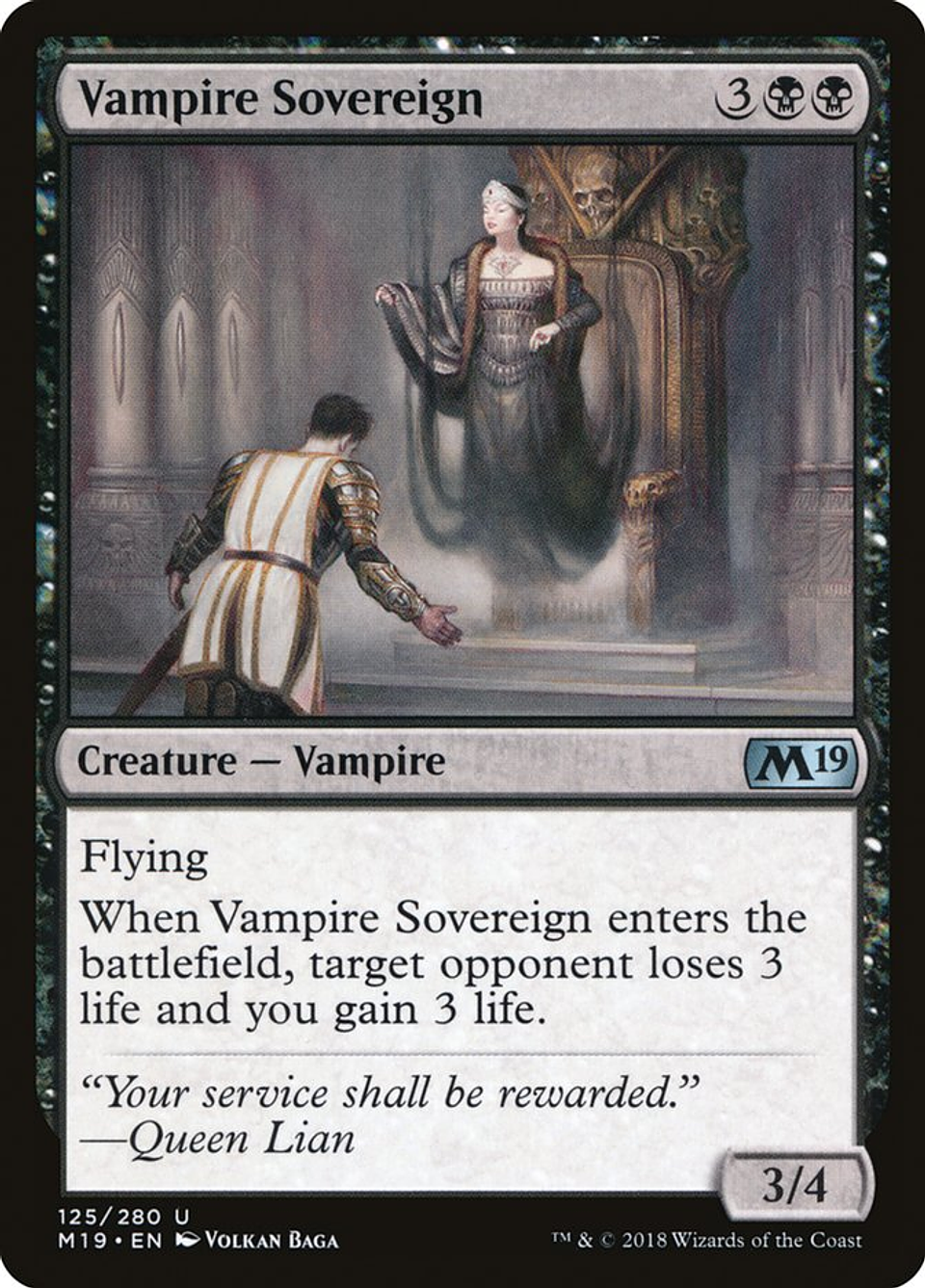 Vampire Sovereign | Inglés | NM | M19 1