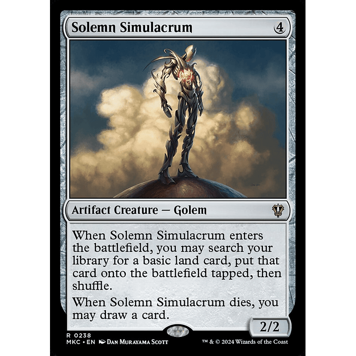 Solemn Simulacrum | Inglés | NM | MKC 1