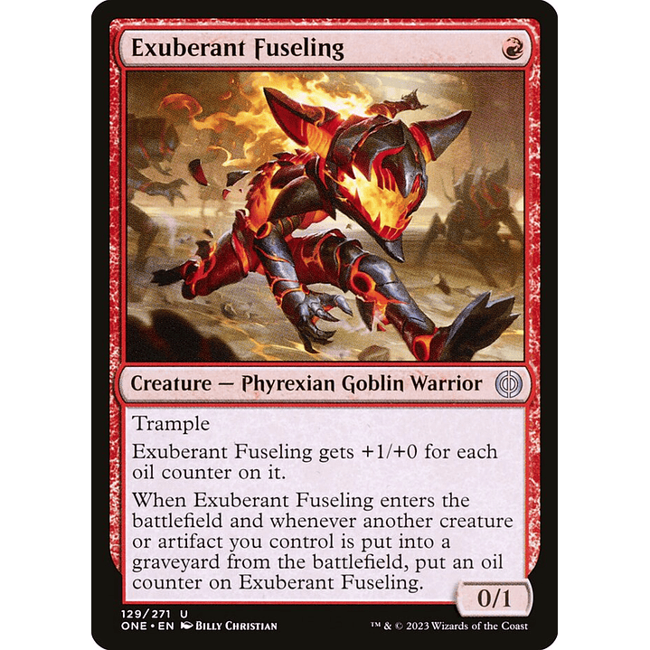 Exuberant Fuseling | Inglés | NM | ONE 1