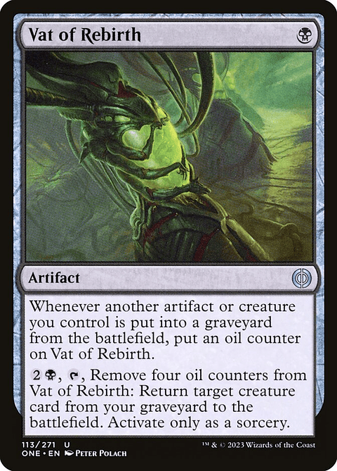 Vat of Rebirth | Español | NM | ONE