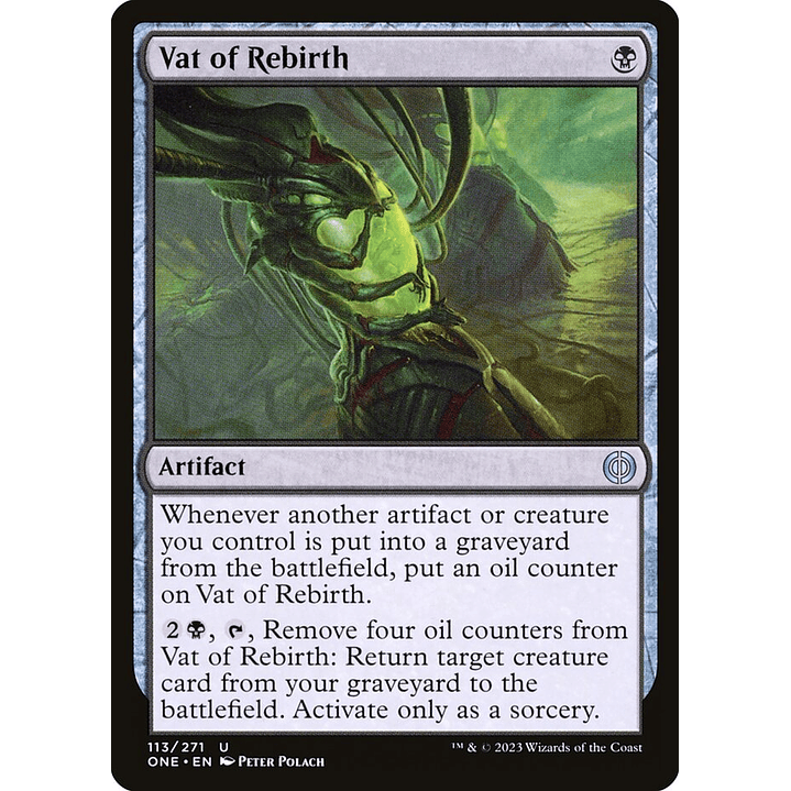 Vat of Rebirth | Español | NM | ONE 1