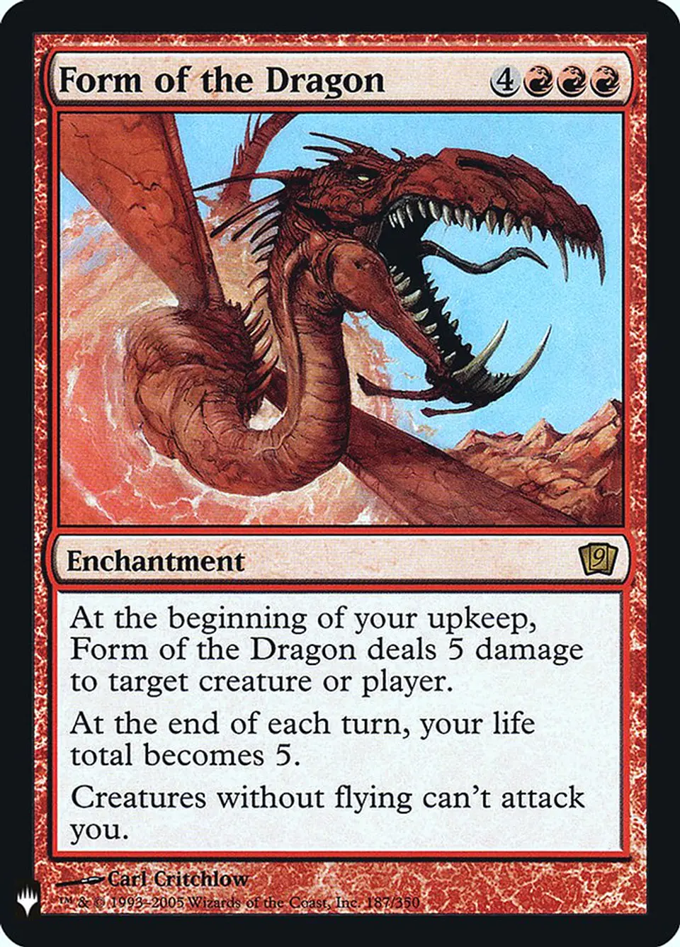Form of the Dragon (foil) | Inglés | EX | PLST 1