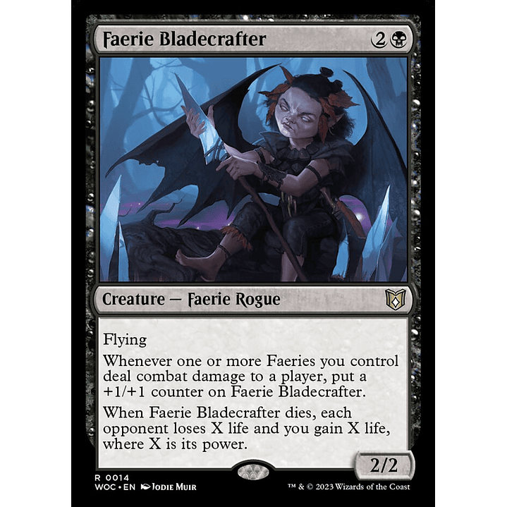 Faerie Bladecrafter | Inglés | NM | WOC 1