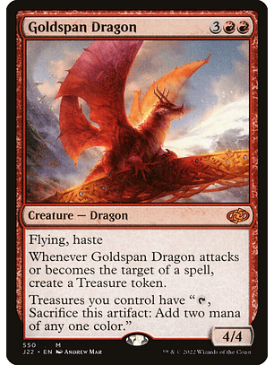 Goldspan Dragon | Inglés | NM | J22