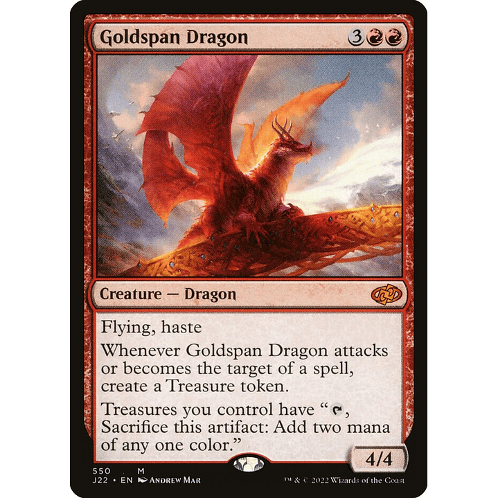 Goldspan Dragon | Inglés | NM | J22 1
