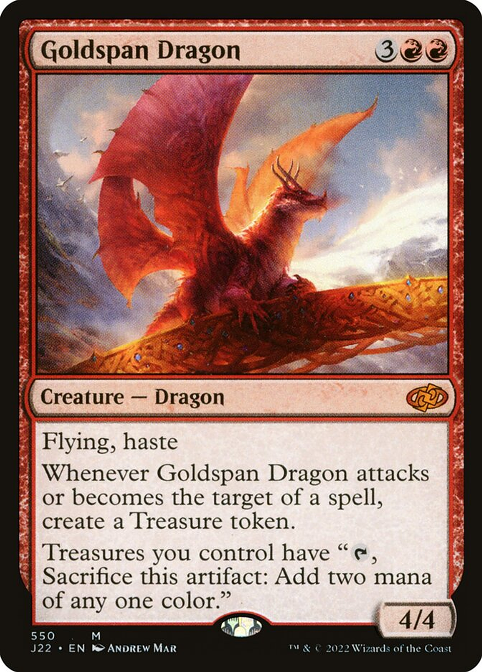 Goldspan Dragon | Inglés | NM | J22 1