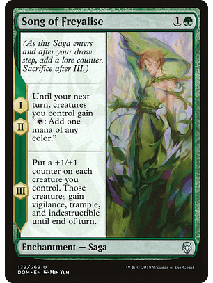 Song of Freyalise | Inglés | NM | DOM