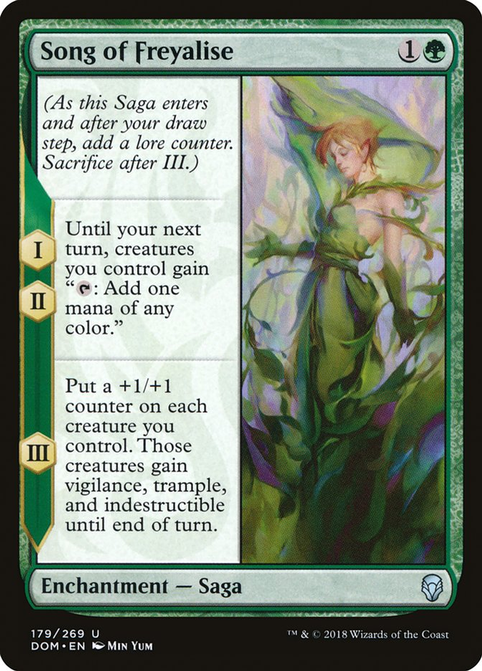 Song of Freyalise | Inglés | NM | DOM 1