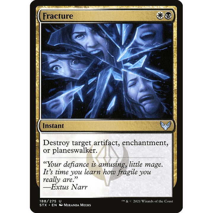 Fracture | Inglés | NM | STX 1