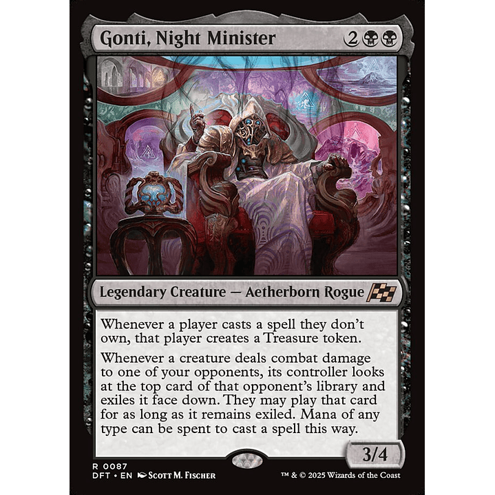 Gonti, Night Minister | Inglés | NM | DFT 1