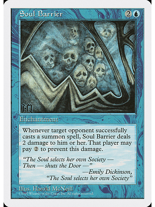 Soul Barrier (Retro Frame) | Inglés | EX | 5ED