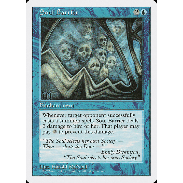 Soul Barrier (Retro Frame) | Inglés | EX | 5ED 1
