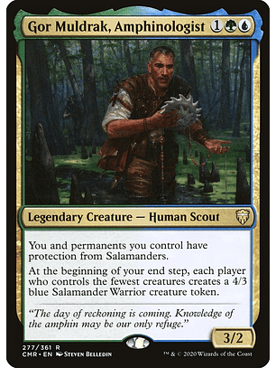 Gor Muldrak, Amphinologist (foil) | Inglés | NM | CMR