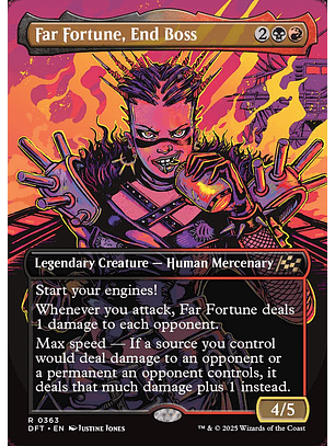 Far Fortune, End Boss (Borderless foil) | Inglés | NM | DFT