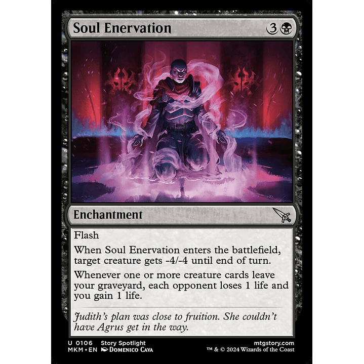 Soul Enervation | Inglés | NM | MKM 1