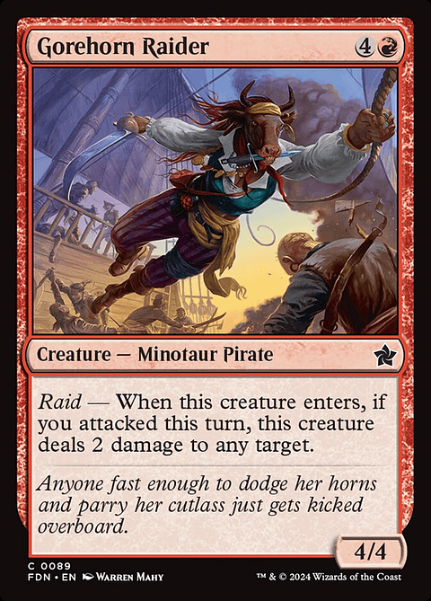 Gorehorn Raider | Inglés | NM | FDN