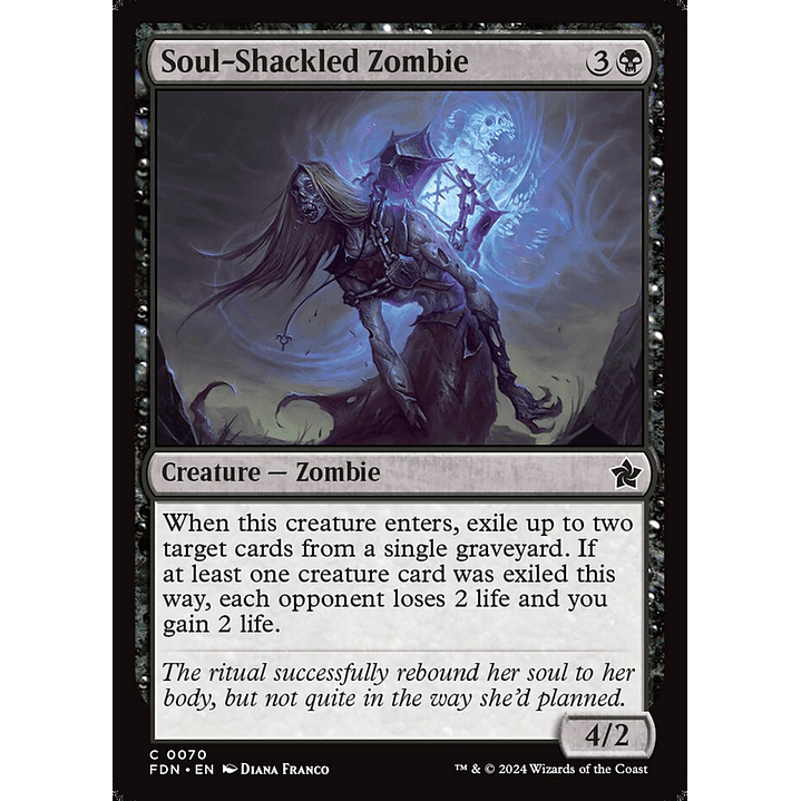 Soul-Shackled Zombie | Inglés | NM | FDN 1