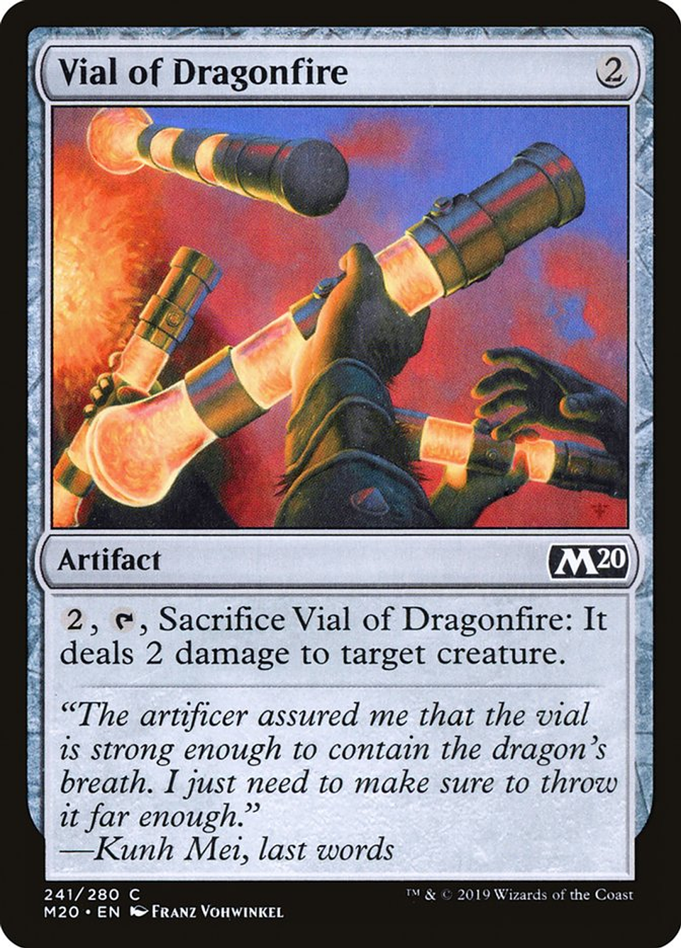 Vial of Dragonfire | Inglés | NM | M20 1