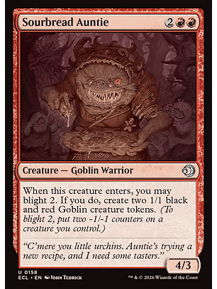 Sourbread Auntie (foil) | Inglés | NM | ECL