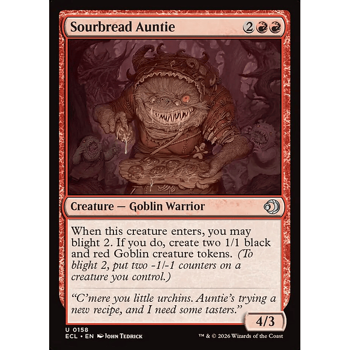 Sourbread Auntie (foil) | Inglés | NM | ECL 1