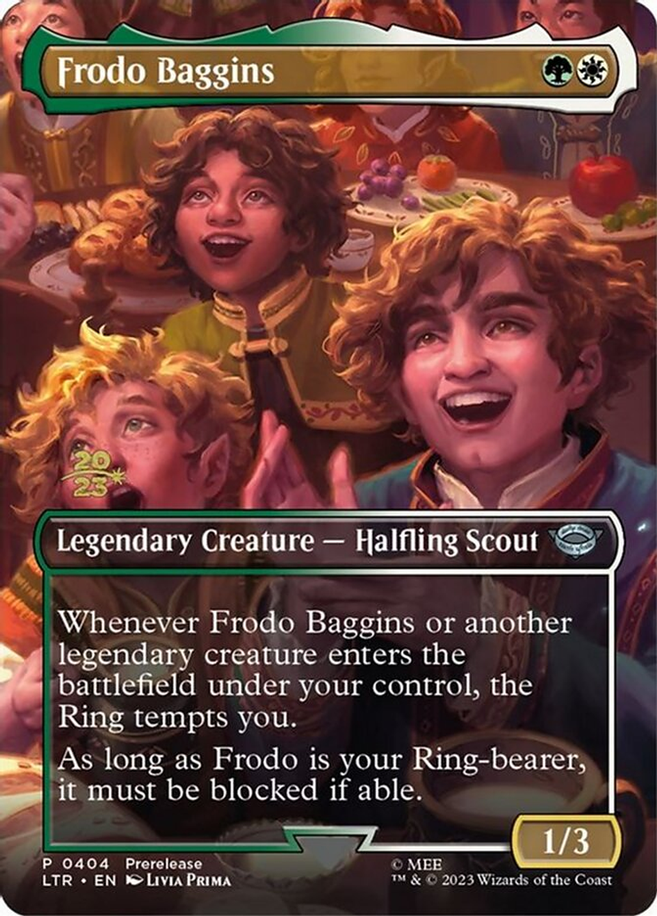 Frodo Baggins (Launch foil) | Español | NM | PLTR 1