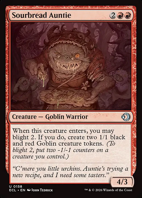 Sourbread Auntie | Inglés | NM | ECL