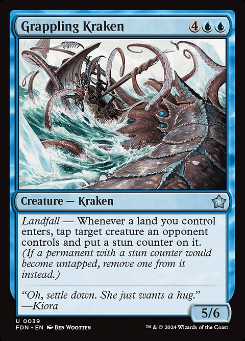 Grappling Kraken | Inglés | NM | FDN
