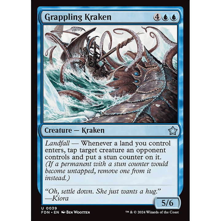 Grappling Kraken | Inglés | NM | FDN 1