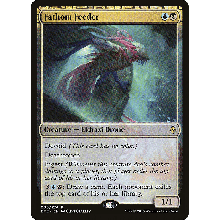 Fathom Feeder | Inglés | EX | BFZ 1