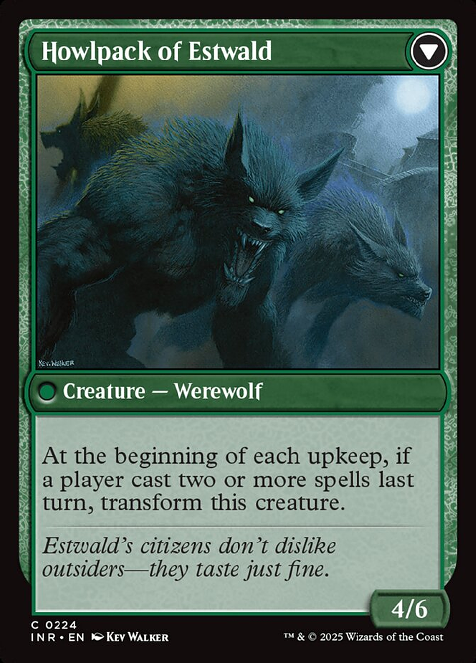 Villagers of Estwald // Howlpack of Estwald | Inglés | NM | INR 2