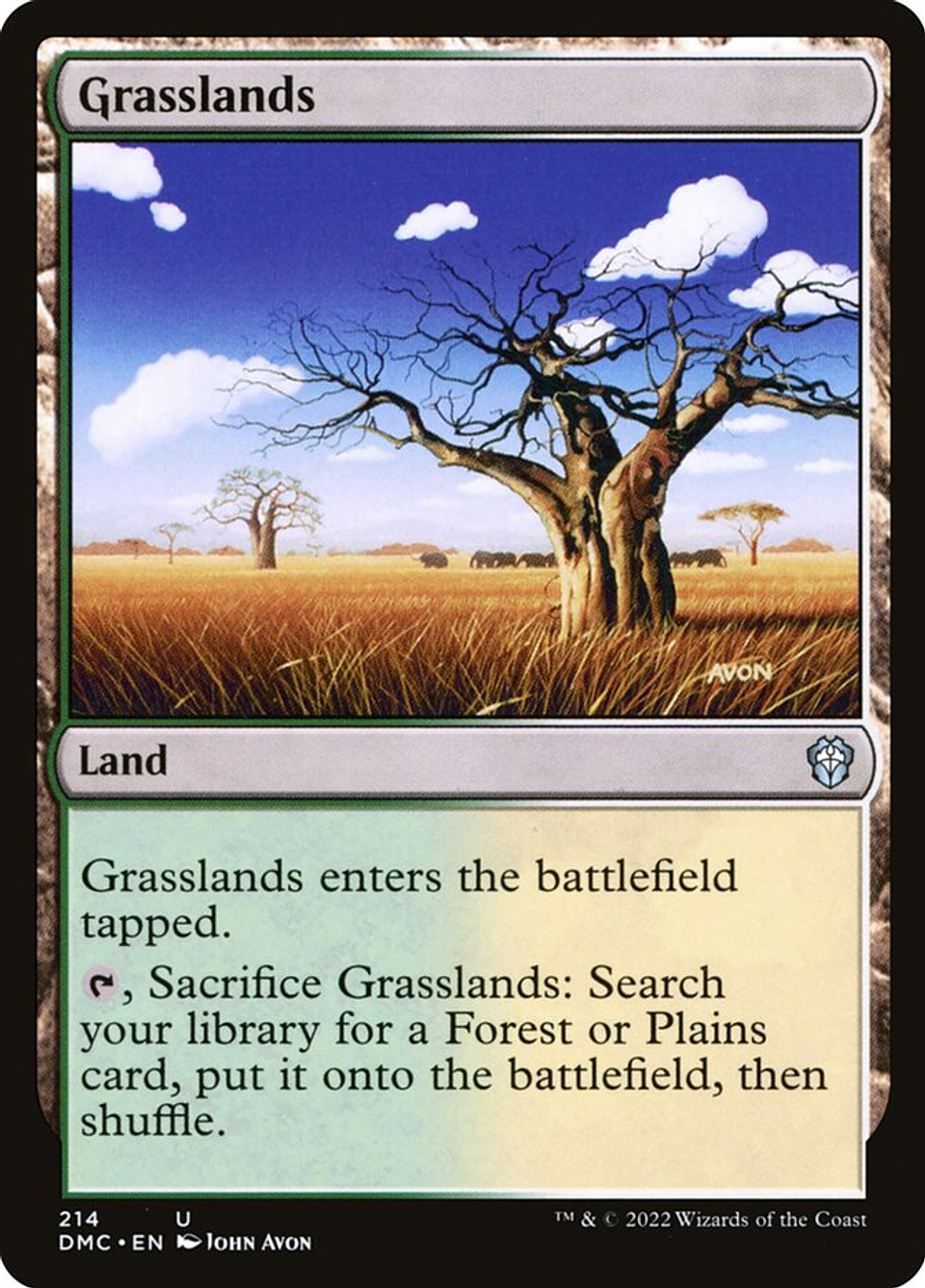 Grasslands | Inglés | NM | DMC 1