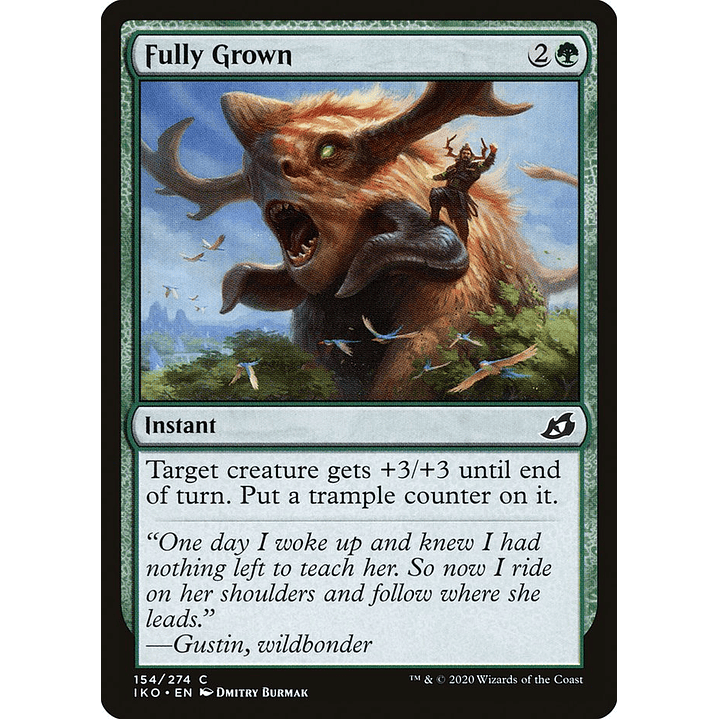 Fully Grown | Inglés | NM | IKO 1