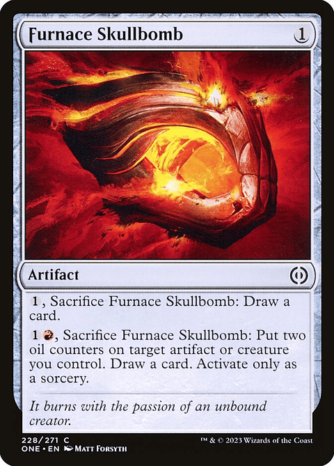 Furnace Skullbomb (foil) | Inglés | NM | ONE