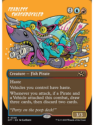 Fearless Swashbuckler (Borderless) | Inglés | NM | DFT