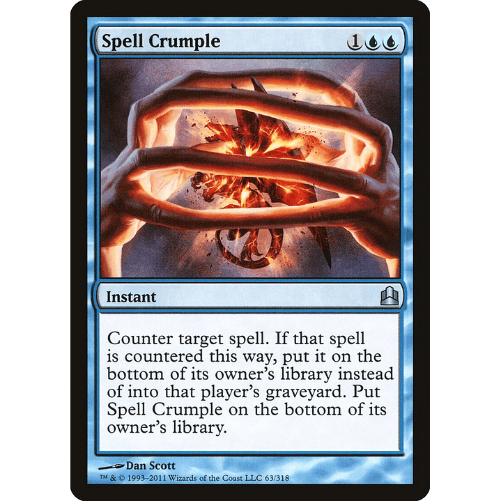 Spell Crumple | Inglés | EX | CMD 1