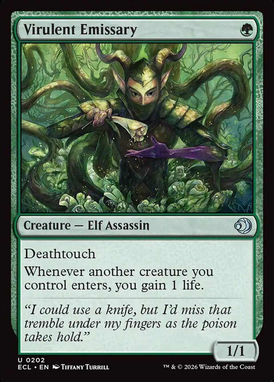 Virulent Emissary (foil) | Inglés | NM | ECL 1